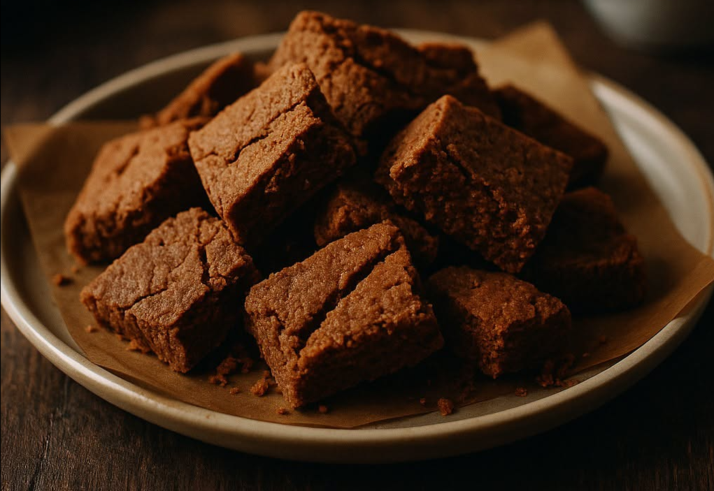 Traditional Dutch Speculaasbrokken
